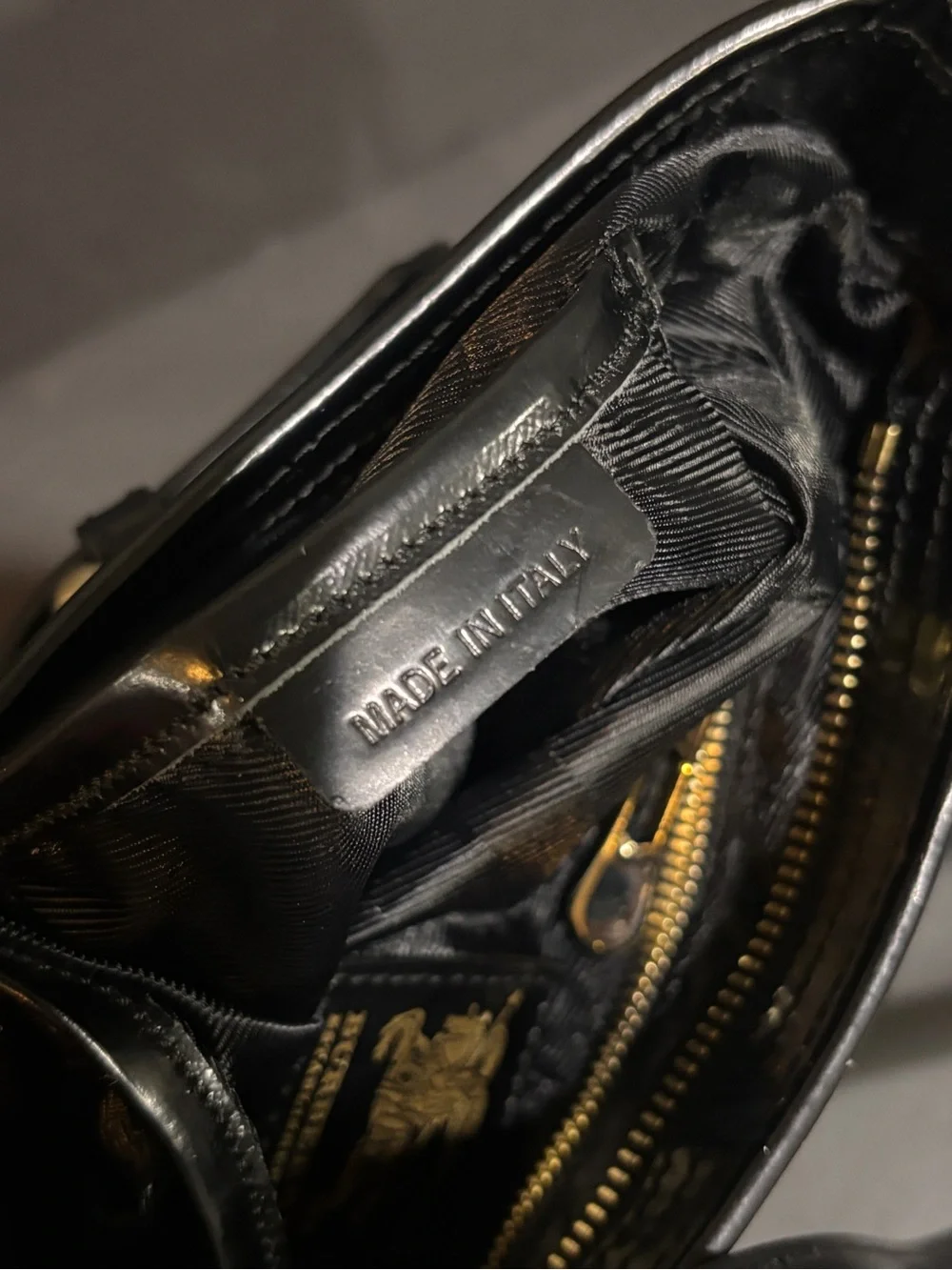 Burberry Bolton Leather Trim Quilted Nylon Crossbody Bag Black Made in Italy NWT